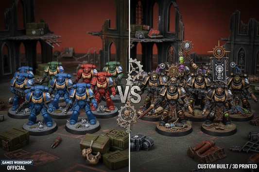 Warhammer 40K Miniatures: Official vs Custom Models – What’s the Difference?