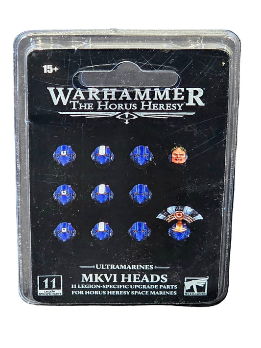 Ultramarines MKIV Heads