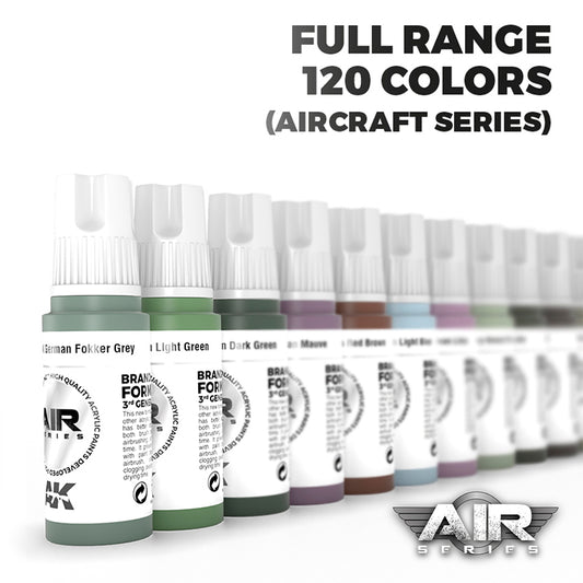 AK Interactive 3Gen AIR Series: Full Range (120 Colors)