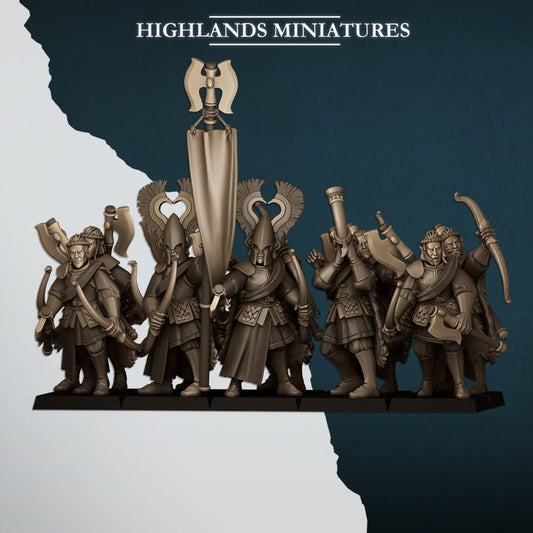 Nemean Lions with Bows - Highlands Miniatures