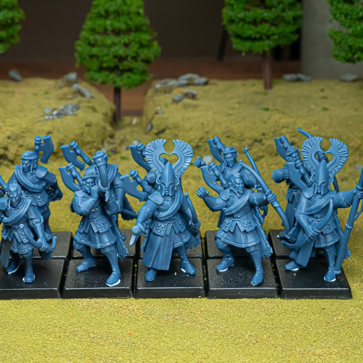 Nemean Lions with Bows - Highlands Miniatures