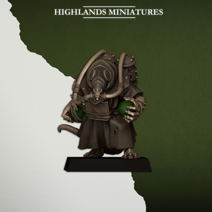 Sewer Poison Carriers - Highlands Miniatures