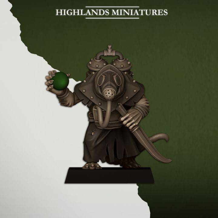 Sewer Poison Carriers - Highlands Miniatures