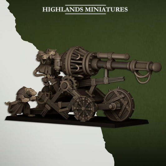 Sewer Vermin Cannon - Highlands Miniatures