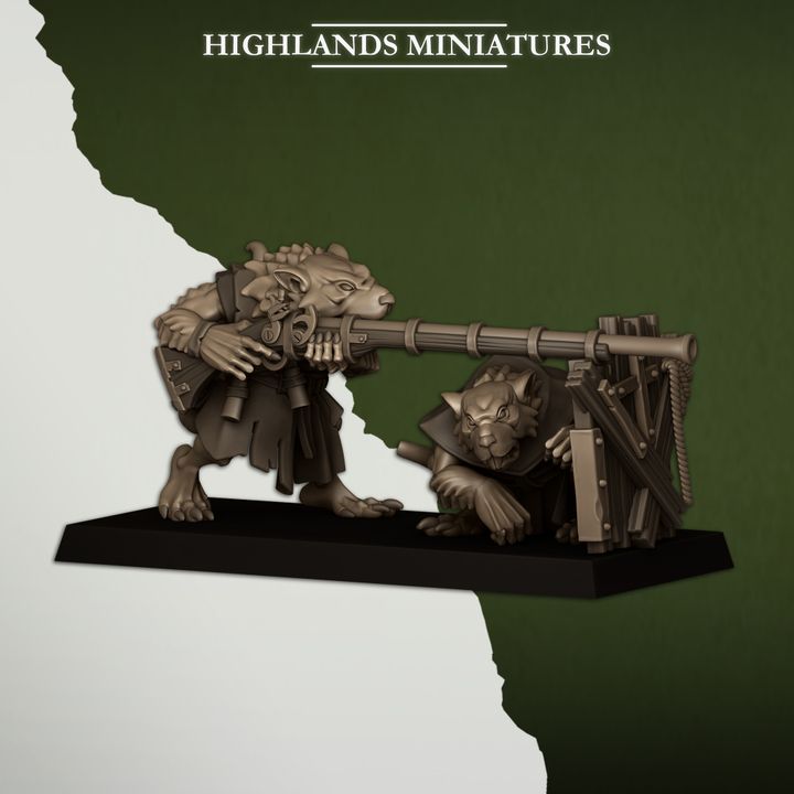 Vermin Shooters Teams - Highlands Miniatures
