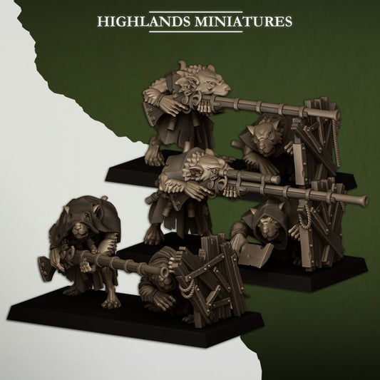 Vermin Shooters Teams - Highlands Miniatures