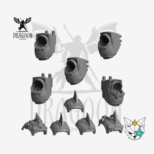 Shark Style Terminator Torsos With Carapace