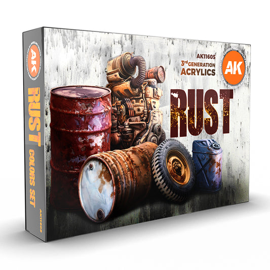 AK Interactive Rust & Abandoned Set