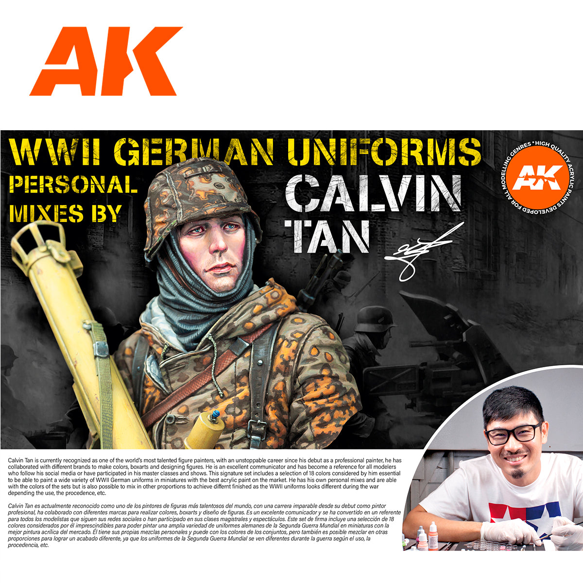 WW2 German Uniforms Set: Calvin Tan's Signature 3G Acrylics