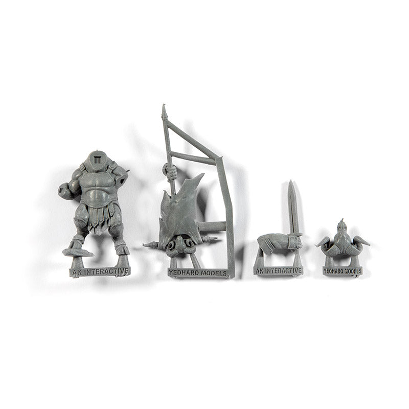 Carlos Tobes Signature Set: 14 Acrylic Paints + Miniature Figure (3Gen)