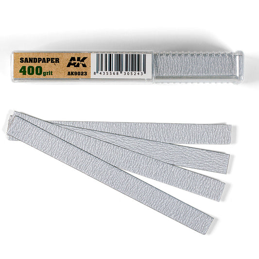 Sandpaper Strips Grain 400
