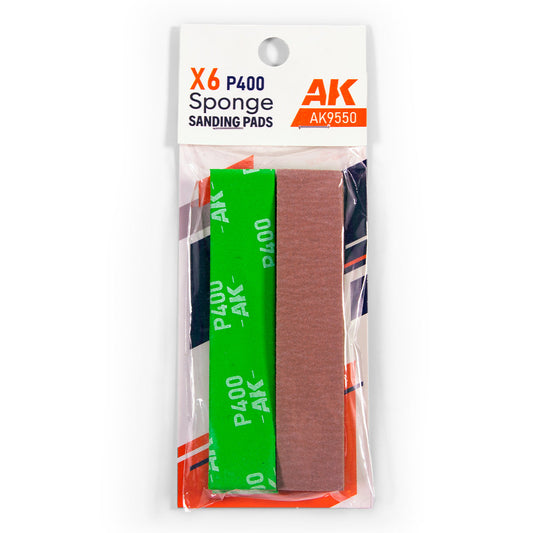 Sanding Sponges P400 Grit (6 Units)