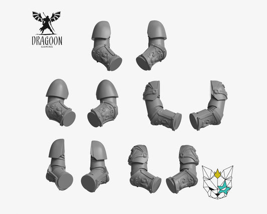 Crimson Angels Arms Set