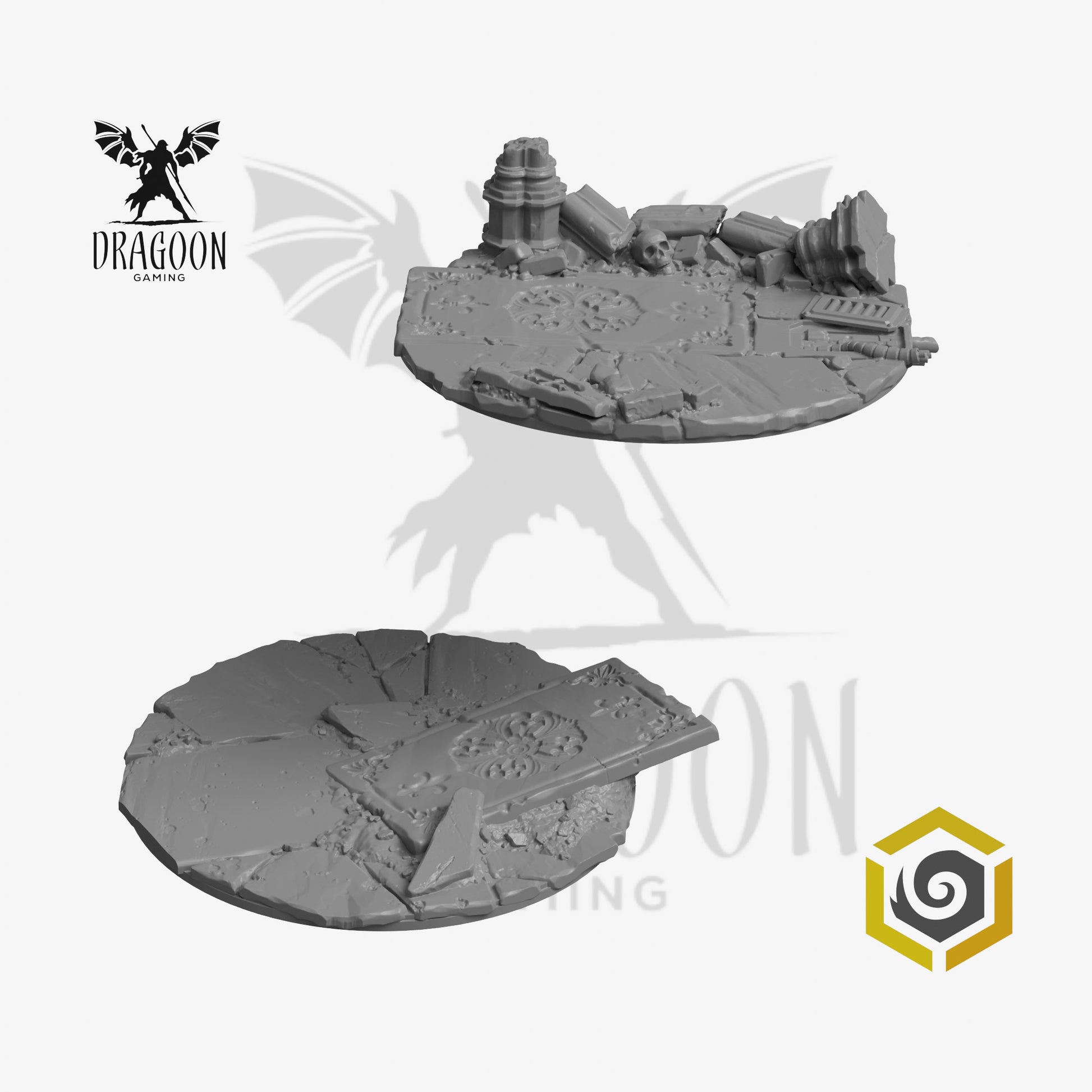 Cathedral Ruins Base Toppers Multipack