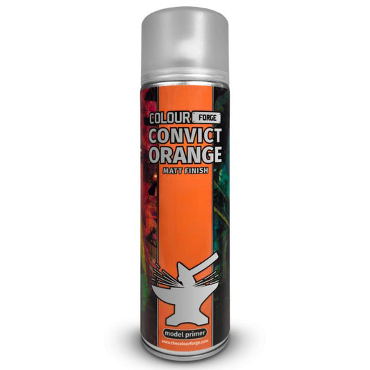 Colour Forge Convict Orange Spray Primer (500ml)