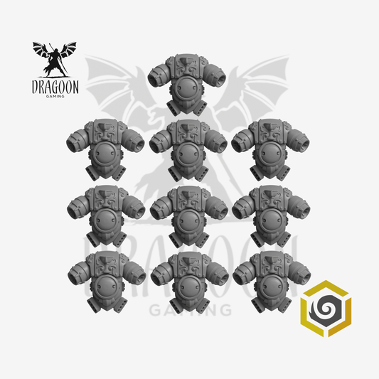 Crimson Lords Blood Goblet Backpacks X10