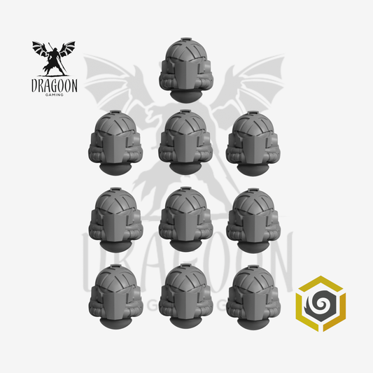 Crimson Lords of Death Solid Mouthguard Helmets