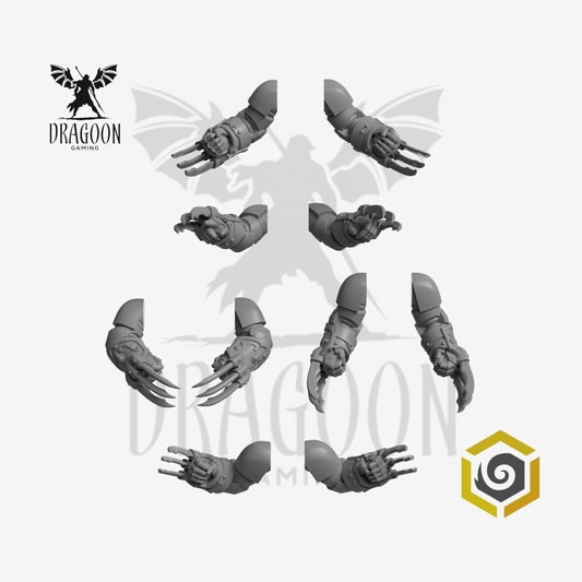 Crimson Lords Blood Drop Lightning Claws