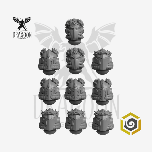 Crimson Lords Sanguine Baroque Helmets