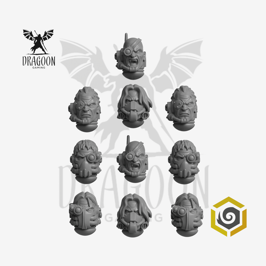 Crimson Lords Tactical Heads