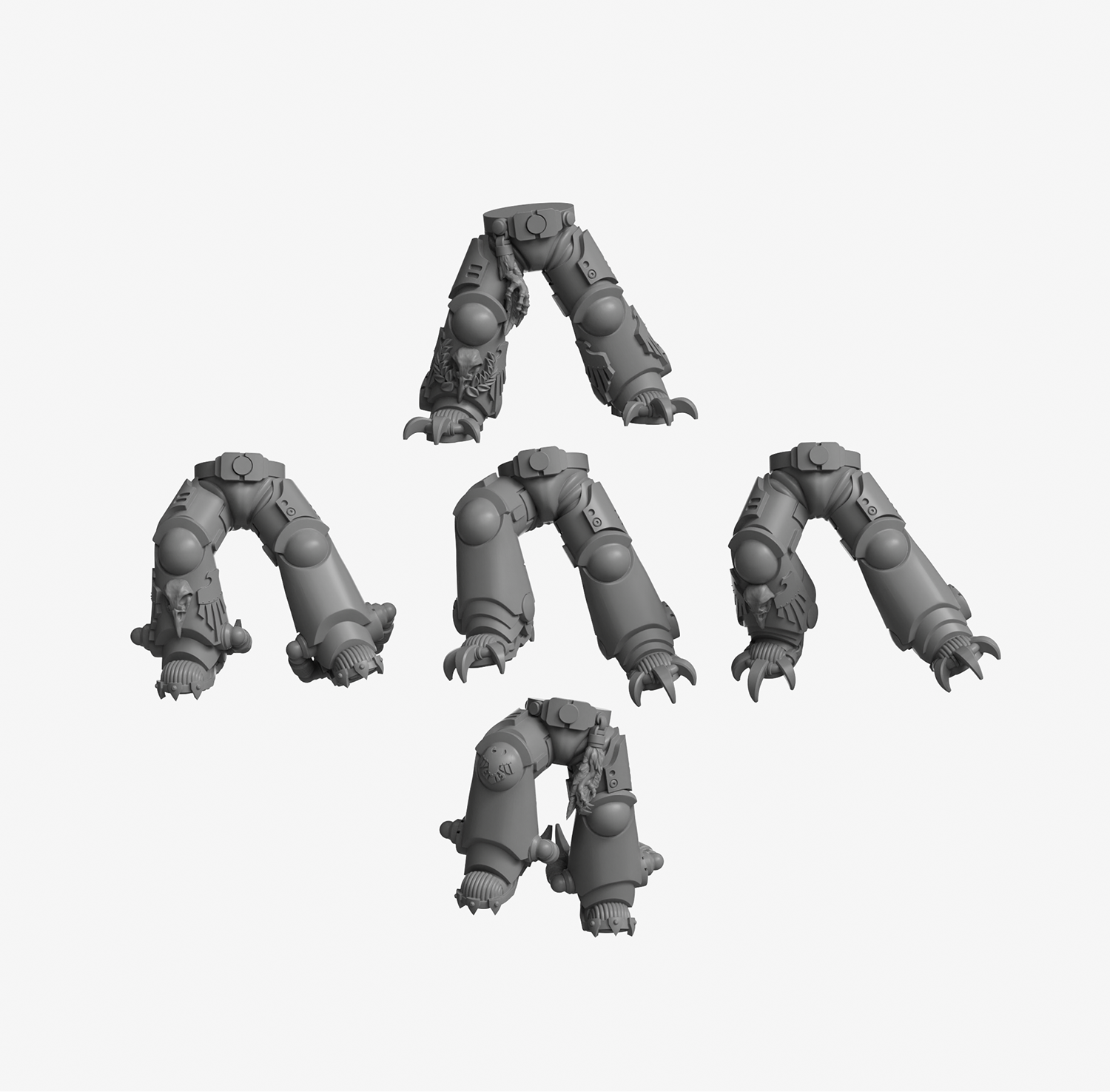 Crow Guard Space Knight Legs