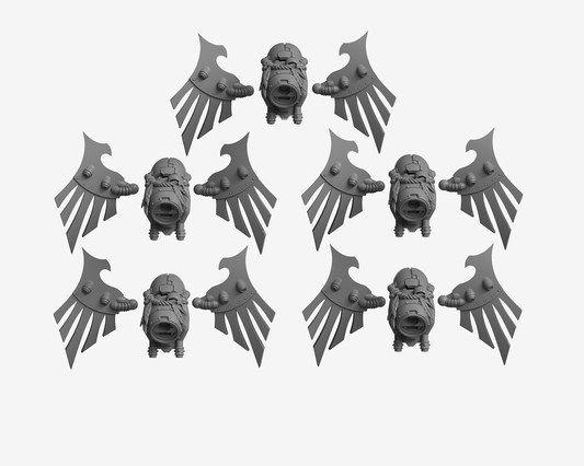 Crow Guard Winged Jump Packs X5