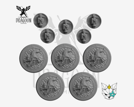 Dragon Born Dragon Head Storm Shields