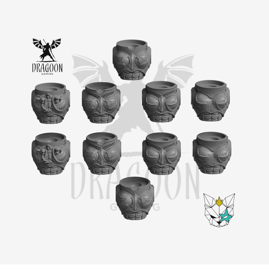 Female Greek Space Knight Torsos