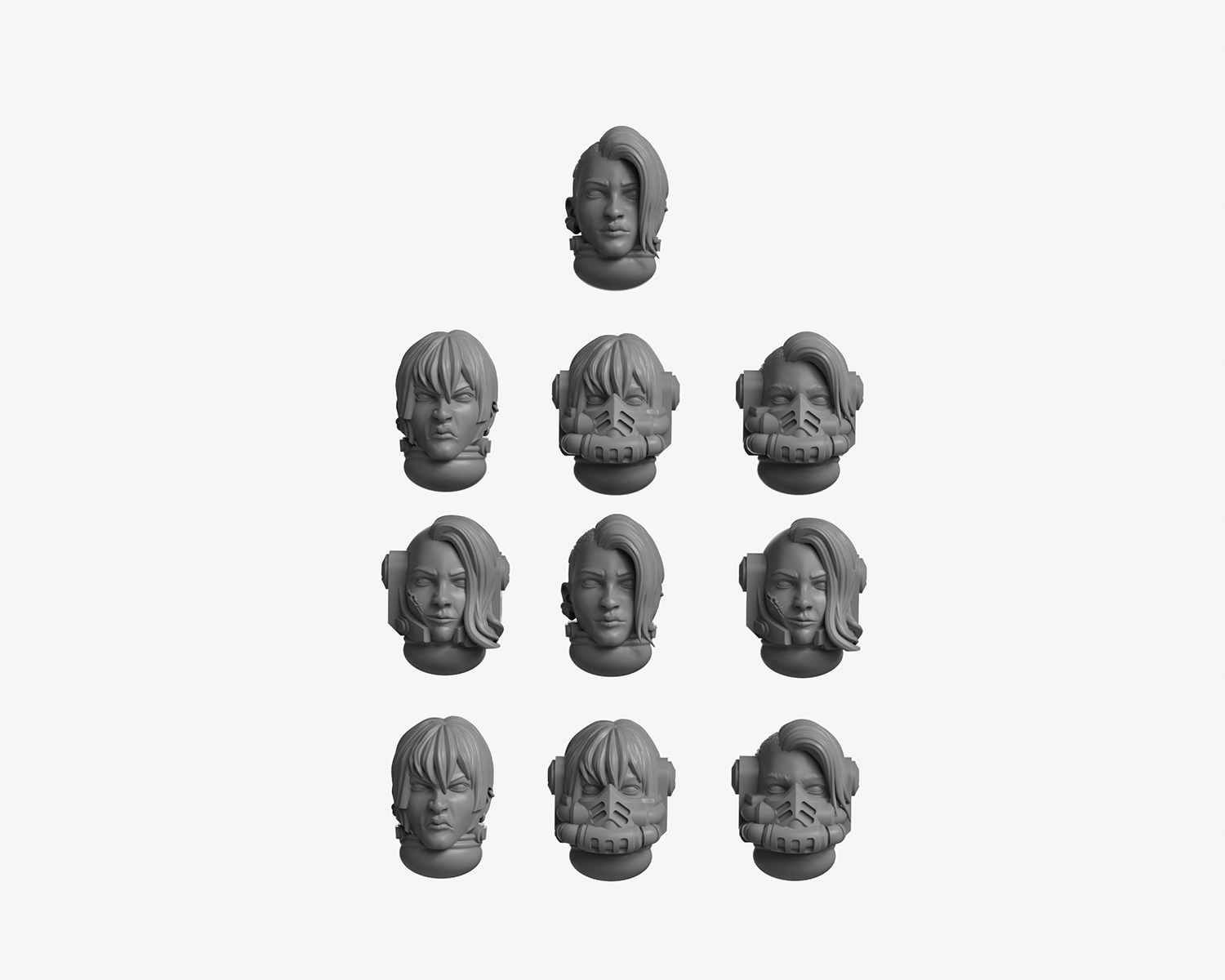 Female Knight Helmets