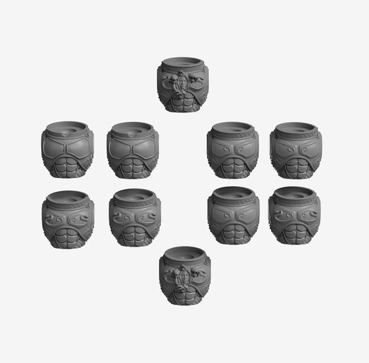 Greek Space Knight Torsos