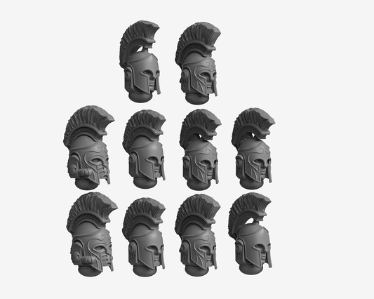 Greek Style Helmets Mixed Pack
