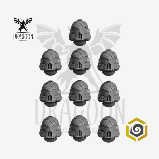 Crimson Lords of Death Helmets