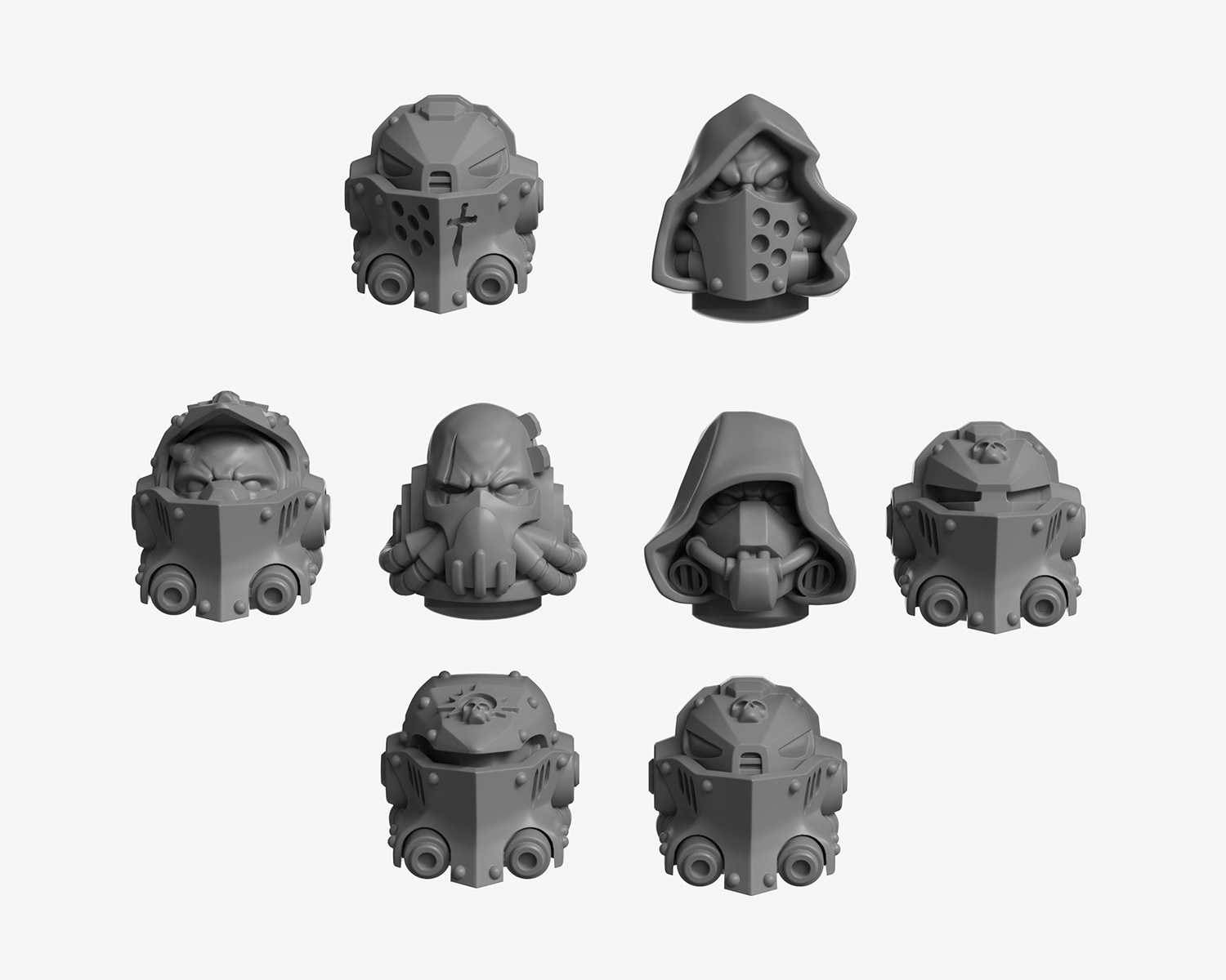 Knight Terminator Various Helmets