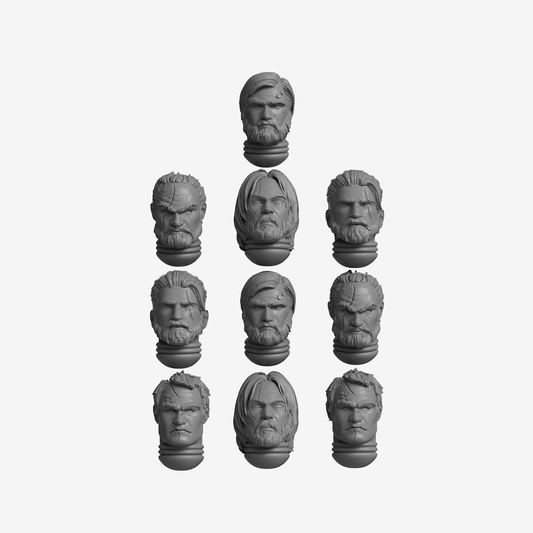 Legendary Heroes Heads