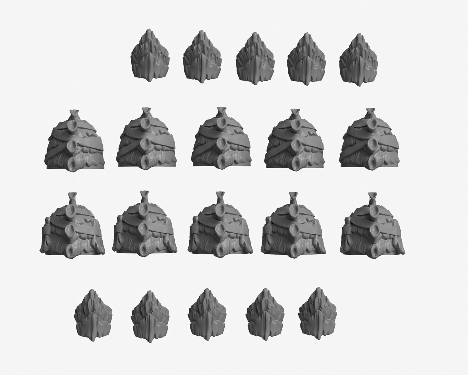 Monster Hunter Pauldrons and Bracers