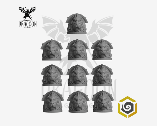 Leviathan Terminator Lion Pauldrons