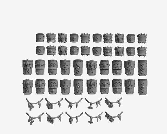 Primal Hounds Decoration Pack