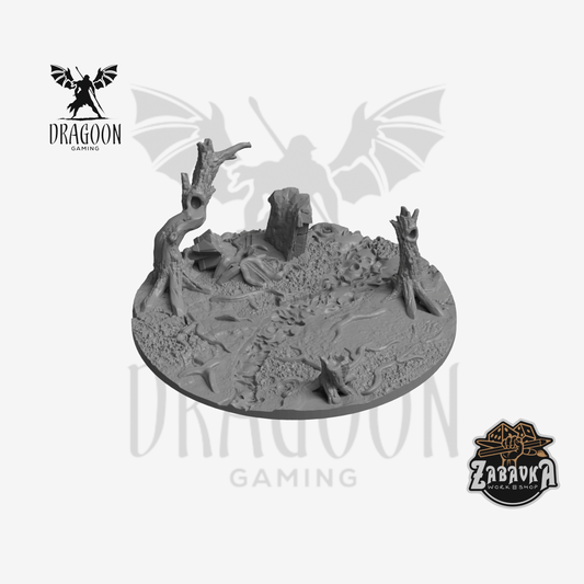 Land of Ghosts 90mm Base Topper x 1