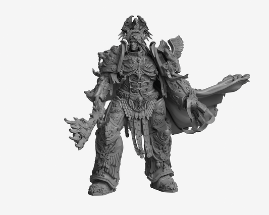 The God Ruler of Man Designed By 3DArtGuy (pose 2)