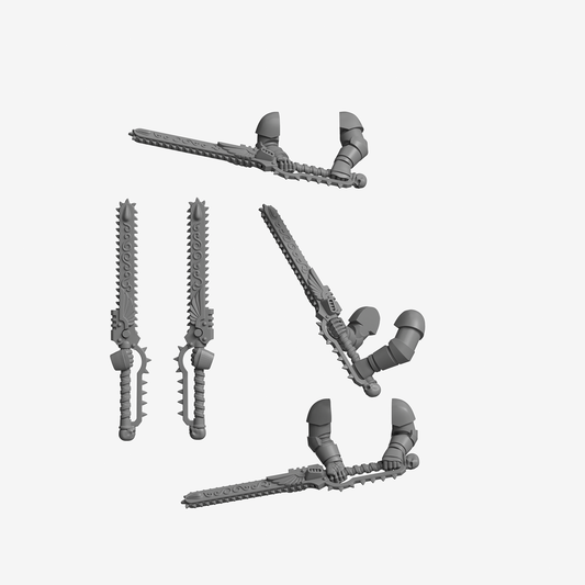 Two Handed Eviscerator Chainswords