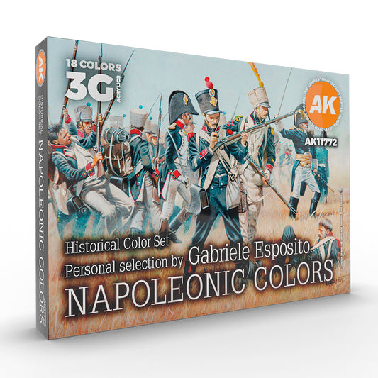 Napoleonic Colors Set: Gabriele Esposito's Signature Historical Acrylics