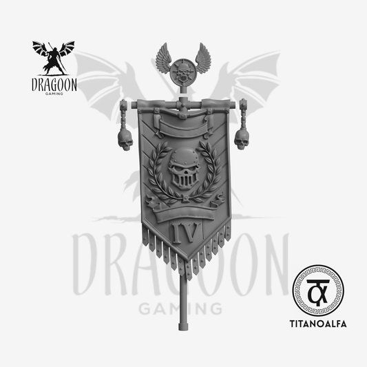 Iron 4th Legion Banner