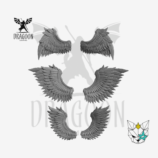 Angel Wings x3 Pairs