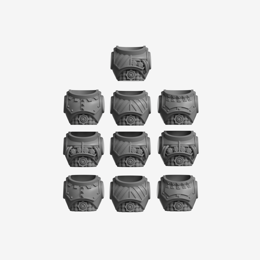 Bionic Warrior Torso Set