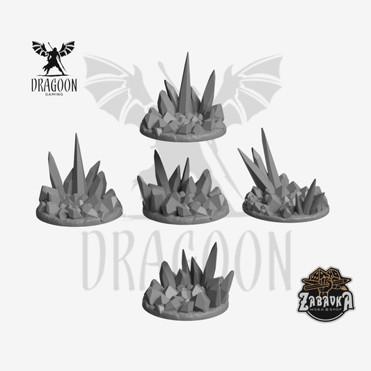 Crystal Planet 40mm Base Toppers