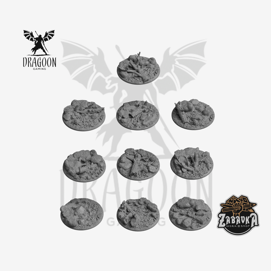 Deep Forest 25mm Base Toppers