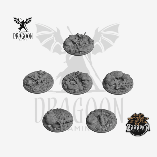 Deep Forest 40mm Base Toppers