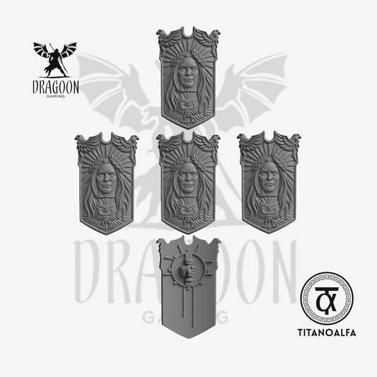 For The Emperor Shield x 5