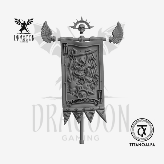 Grim Angels Daemon Banner