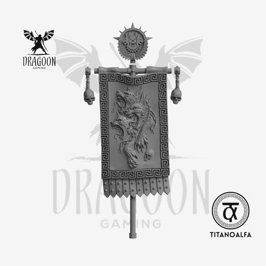 Hounds of Tartarus 12th Legion Banner